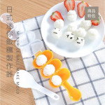 居家廚房百貨必備品【百貨用品】可愛糰糰 搖搖樂飯糰模具-附小飯匙(廚房 米飯球 壽司DIY 搖飯團器 造型飯糰 飯團神器 料理用具)